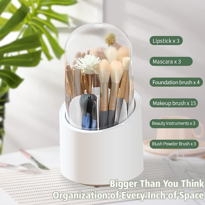 brush holder makeup