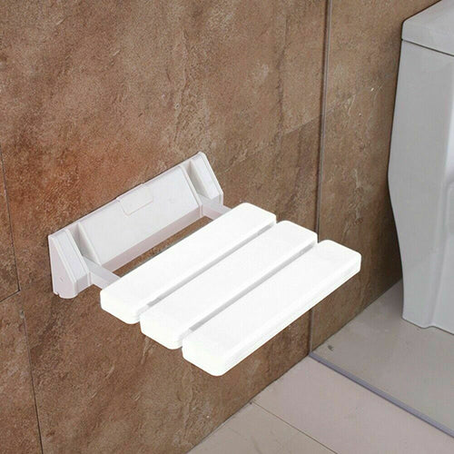 Wall-mounted Folding Shower Seat Stool Bathroom Anti-slip Safety Chair for Elder Pregnancy
