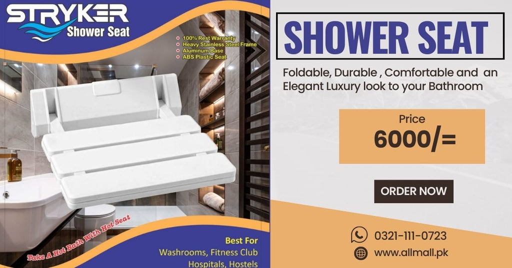 Shower Seat Wallmount, Bathroom Seat, Bench Shower Folding Seat Bath bathroom Stool Chairs
