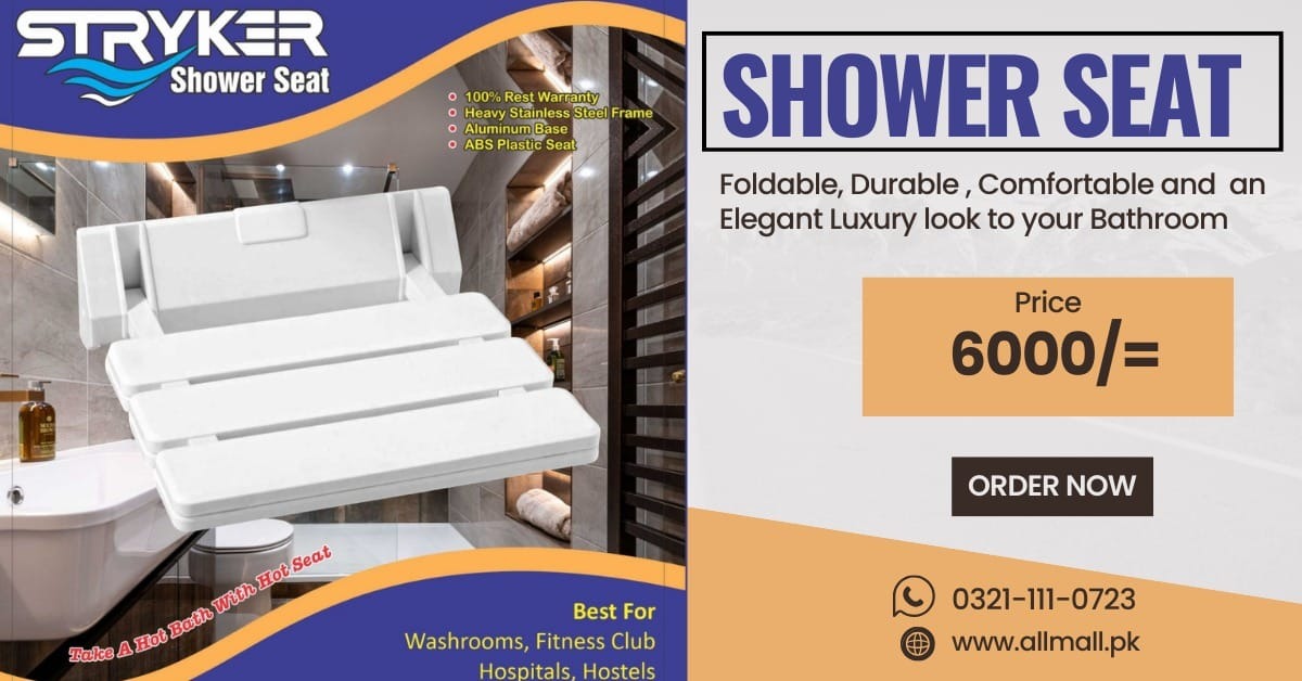 Shower Seat Wallmount, Bathroom Seat, Bench Shower Folding Seat Bath bathroom Stool Chairs