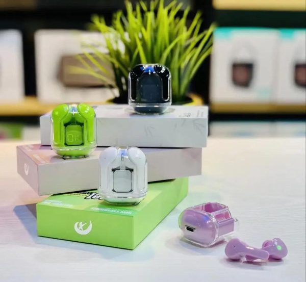 Air31 Earbuds Wireless Crystal Transparent Body ( Random Color )