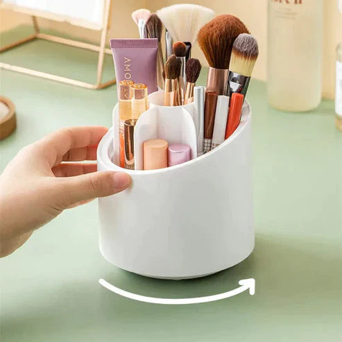 360° Rotating Base Makeup Brush Holder