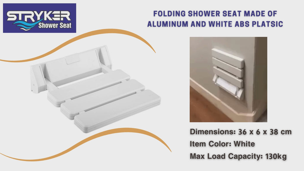 Shower Seat Wallmount, Bathroom Seat, Bench Shower Folding Seat Bath bathroom Stool Chairs