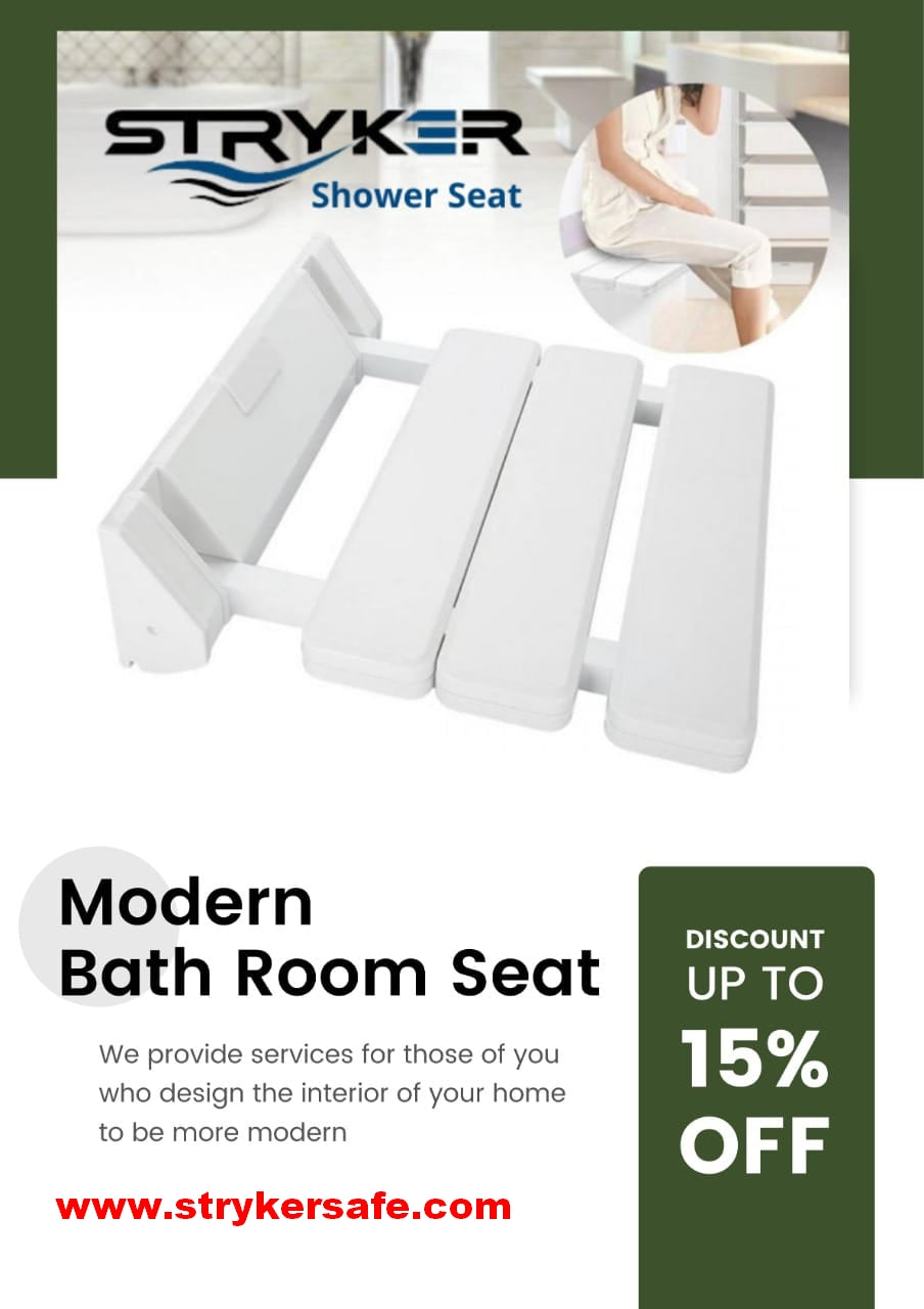 Shower Seat Wallmount, Bathroom Seat, Bench Shower Folding Seat Bath bathroom Stool Chairs