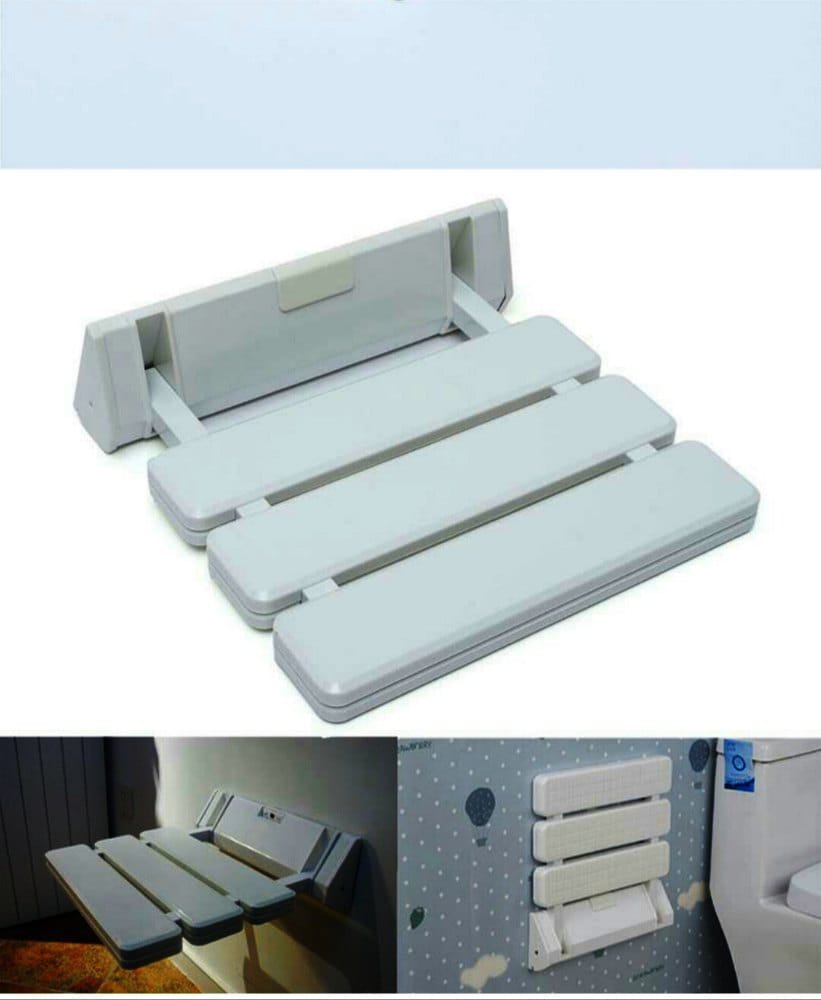 Shower Seat Wallmount, Bathroom Seat, Bench Shower Folding Seat Bath bathroom Stool Chairs