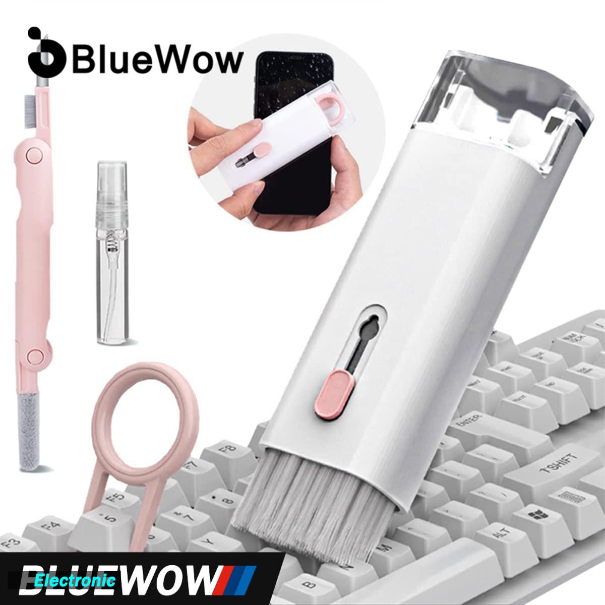 7 in 1 Computer Keyboard Cleaner Brush Kit Earphone Cleaning Pen For Headset iPad Phone Cleaning Tools Cleaner Keycap Puller Kit