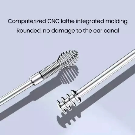 6pcs/set Ear Cleaner Wax Removal Stainless Steel Ear Wax Pickers Ear Cleaning Tools Spoon Earwax Remover Beauty Health Earpick