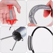 Flexible Metal Wire 60cm for Kitchen Sink Cleaning Hook Sewer Dredging